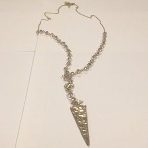 Arrowhead beaded necklace